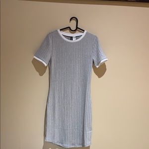 Brand New Knee Length Grey Dress